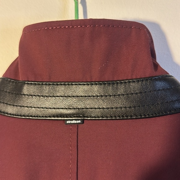 STRELLSON GORDON MEN’S COAT BURGUNDY COLOUR SIZE XXL NWT - Picture 5 of 12